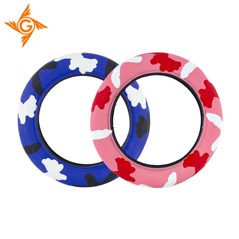 Pneus de vélo 12 pouces pour enfants, pneu lisse, 1.75g, 10 couleurs, 12x240, 60TPI,