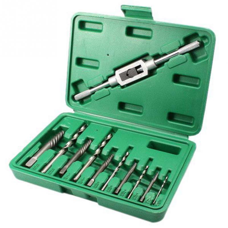 11 unids/set 3mm-10mm Broken Stud Spanner tornillo Extractor taladro fácil guía roto dañado Bolt herramientas automotrices para coches
