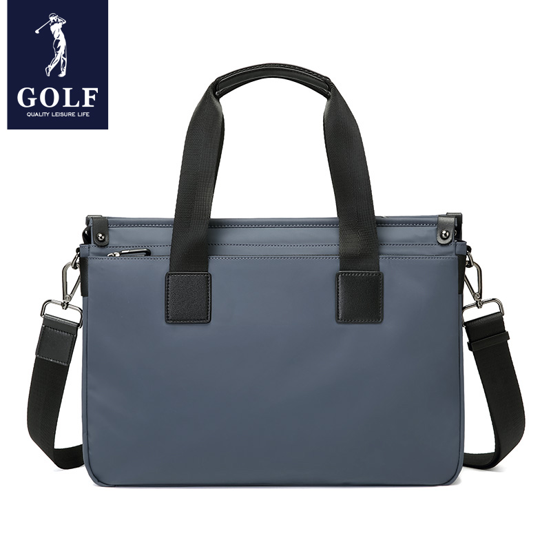 GOLF briefcase men's casual shoulder bag crossbody bag business canvas handbag large capacity handheld computer bag