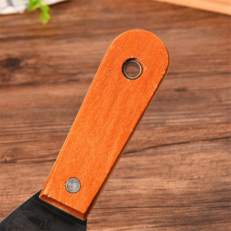 Pizza stekespade matlagingsskje spade pannekake fruktverktøy stekt biff skjærekniv rustfritt stål flat spade kokespade