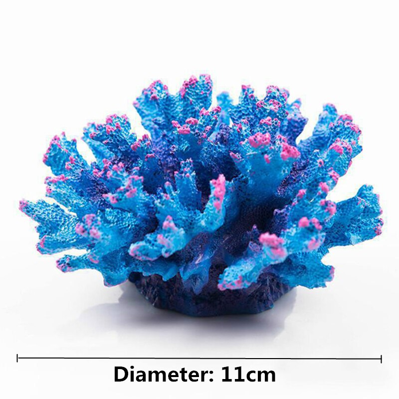 DW En Résine D'aquarium De Corail Artificiel Décoration Poisson Récif De Corail Pierre D'ornement Corail Fleur Décor Fond D'aquarium: A3