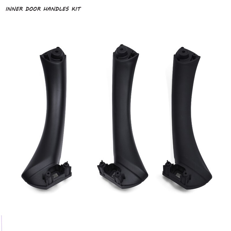 Right + left Car Interior Handle Inner Door Armrest Panel Pull Trim Cover For BMW 3 series E90 E91 328 325 330 318 335