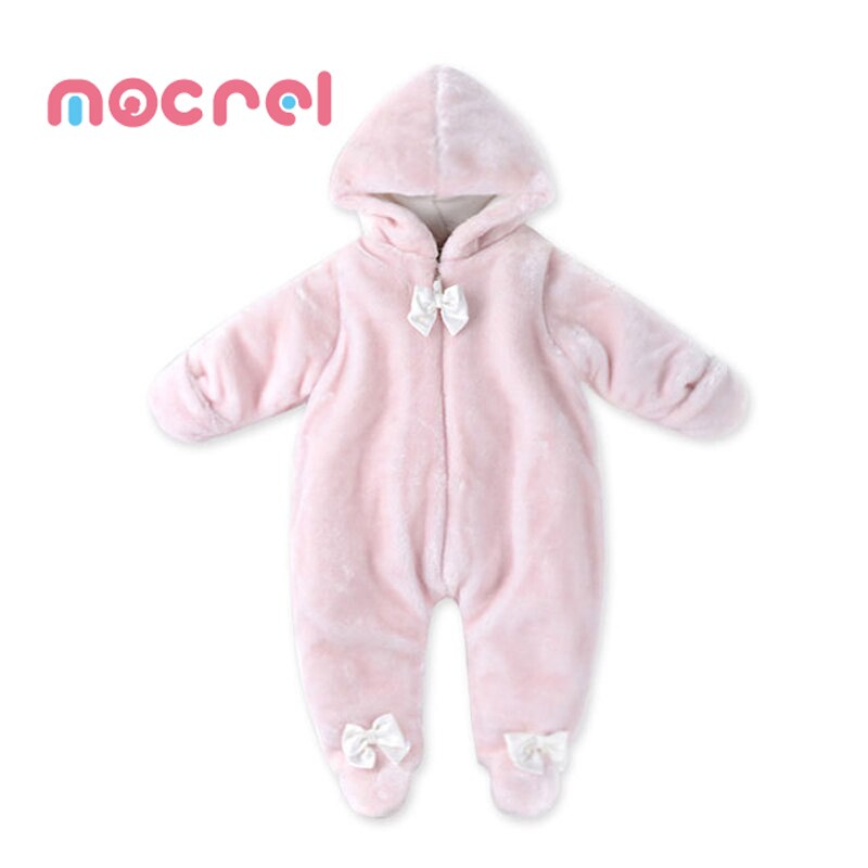 Baby Hooded Baby Klim Kleding Meer Winter Warm Kleding Modellering Van 0-3-6-9 Jongens babykleertjes Footies Babykleertjes