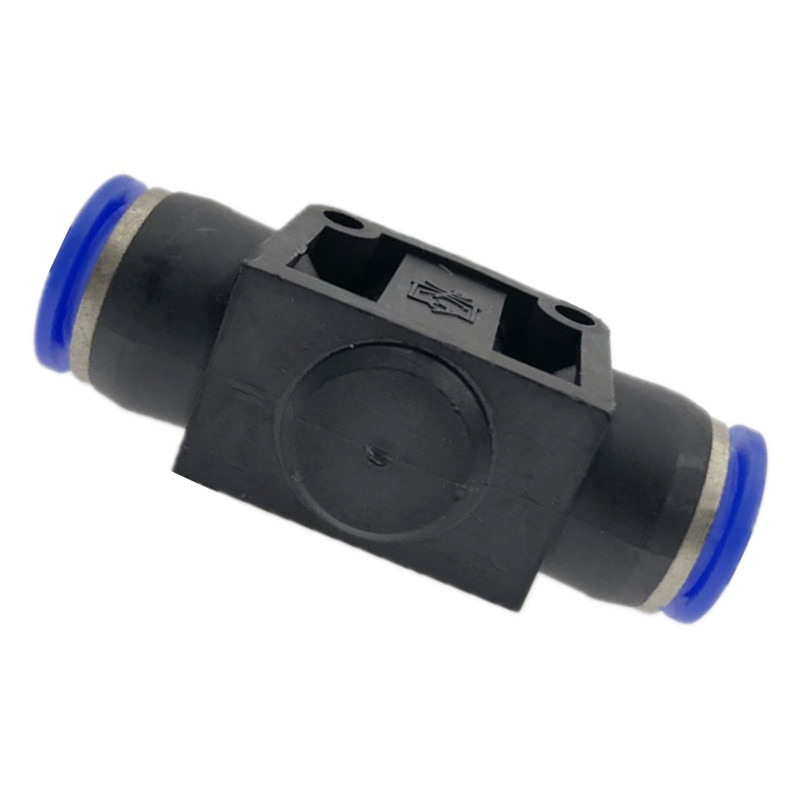 Pneumatische Luftstrom Regler 4mm 6mm 8mm 10mm 12mm OD Schlauch Rohr Gas Fluss Einstellen Ventil anschluss passend zu Luft Geschwindigkeit Kontrolle Kran