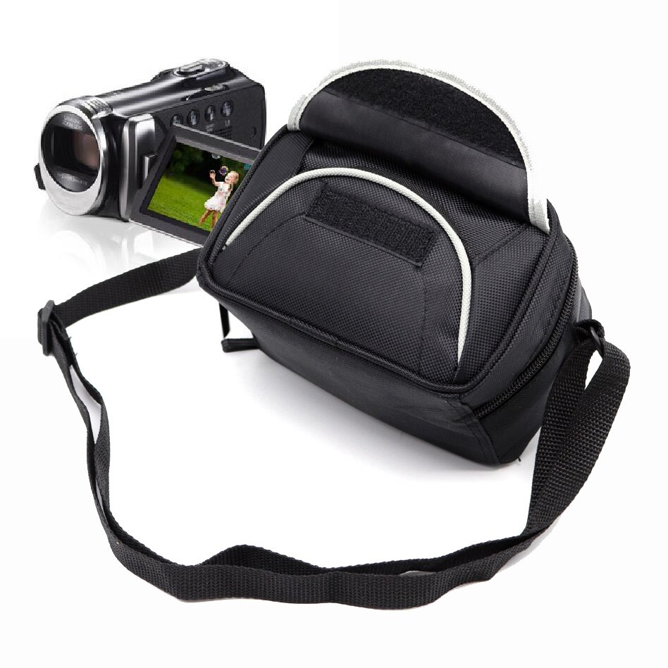 CADEN Camera Video Camcorder DV Bag Case Voor Panasonic Sony Canon Samsung JVC Sanyo Zwart Draagbare Schouder DV Case