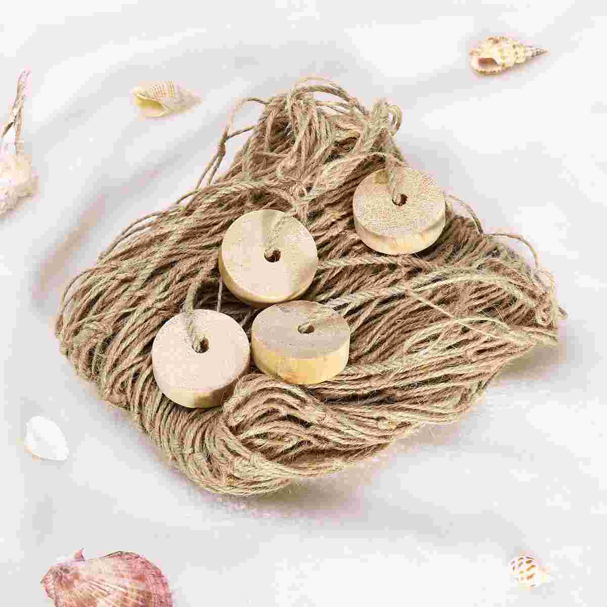 WINOMO 100*200cm Mediterranean Style Decorative Fish Netting Marine Fishing Net Wall Decoration Photographing Background