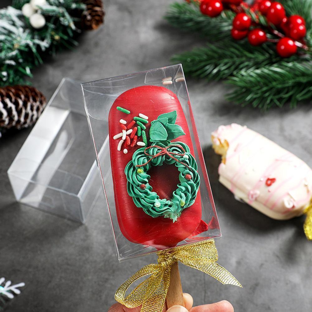 28 Pcs/set PVC Clear Candy Box Birthday Wedding Bags Sweet Chocolate Box Home Pack Candy Candy Boxes Favor K9R2 Transp R2U6