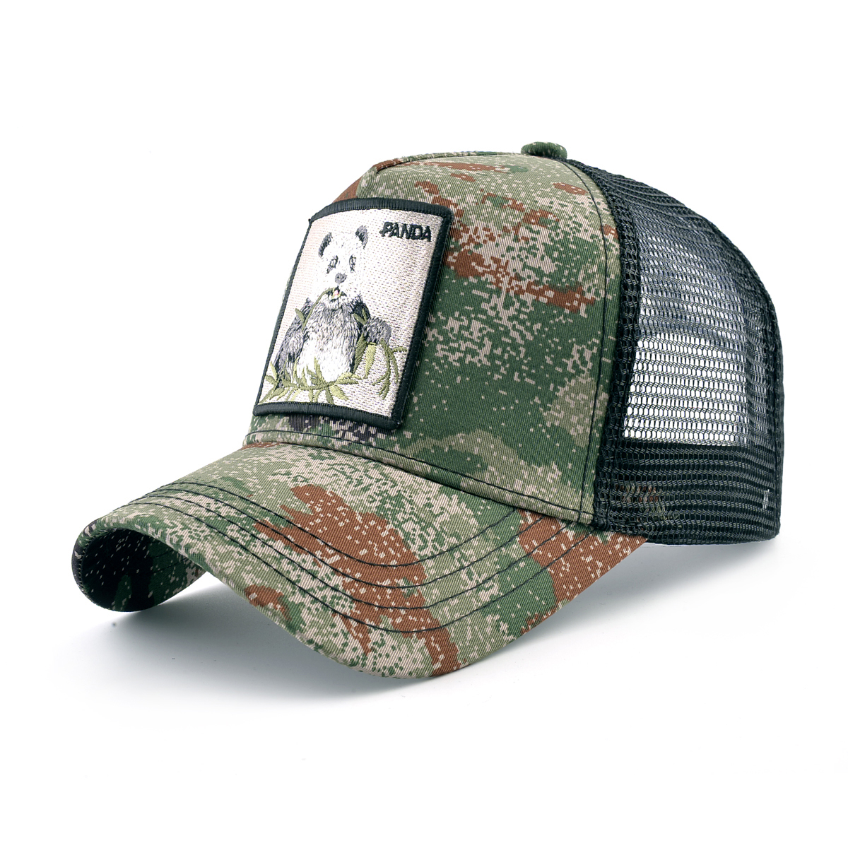 Czapki z daszkiem orzeł haft czapki hip-hopowe mężczyźni Snapback oddychająca siateczka kości moda Streetwear czapka typu Trucker kobiety: Lawenda