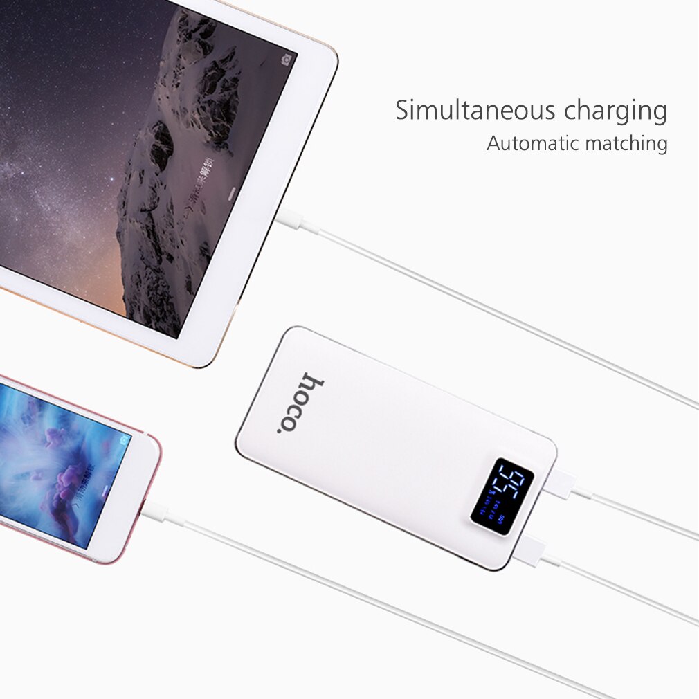 Grande Capacità di 10000mAh Pratico Ultra-sottile Accumulatori E Caricabatterie Di Riserva Mobile Powerbank Caricabatterie Universale Con La TORCIA ELETTRICA LED