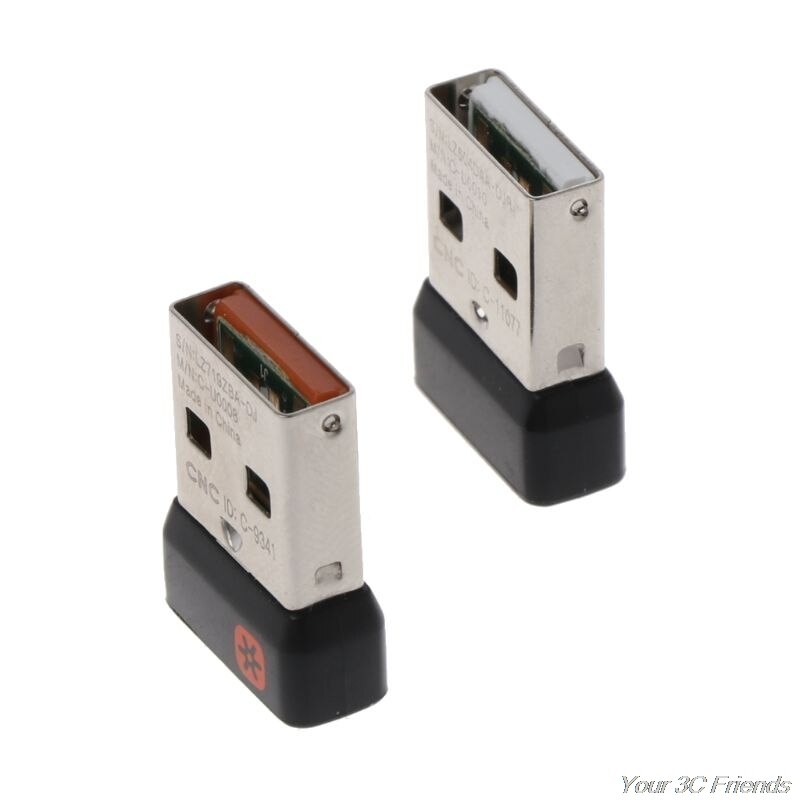 Receptor Dongle inalámbrico, adaptador USB unificador para logitech Mouse, teclado, conectar 6 dispositivos para MX M905, M950, M505, M510, M5, F03 21