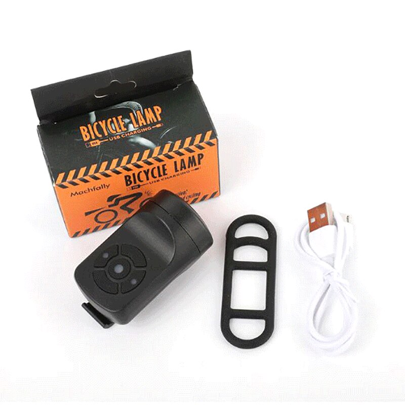 Timbre para bicicleta eléctrica de 120 DB, claxon superfuerte con carga USB, cuatro voces, accesorios para bicicleta de montaña, antitormenta