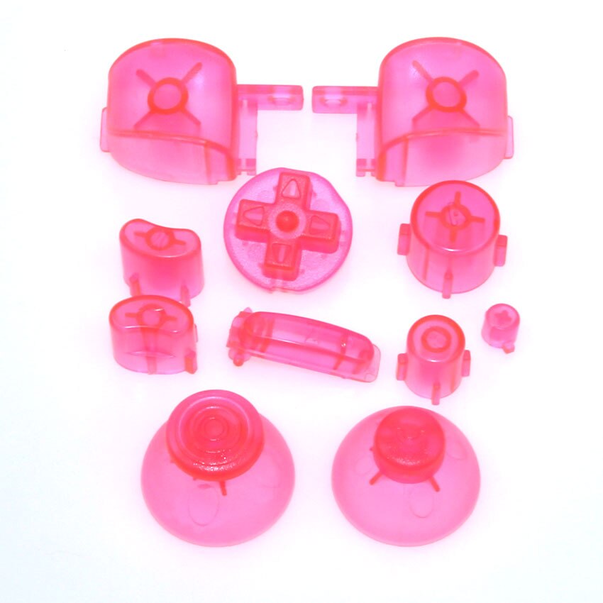 JCD 20 Set L R ABXY Z Keypads Buttons for GameCube Game for NGC Controller D Pads Power ON OFF Buttons & Joystick Stick Cap