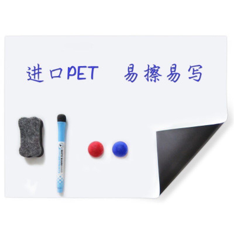 Soft Magnetic Whiteboard Sticker Fridge Magnets Presentation Boards School Message Boards Writing Escolar Dry Erase White Board