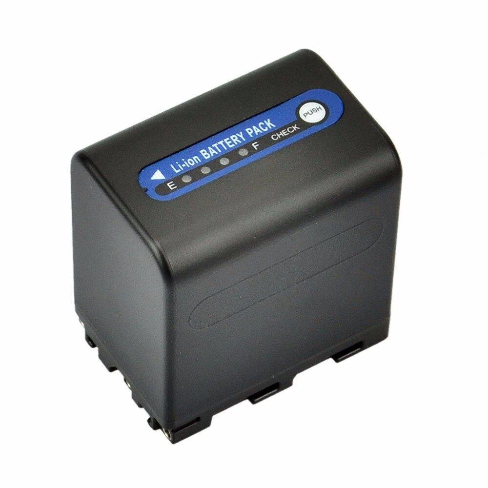 DSTE 5500mAh NP-QM91D QM91 Batterie pour Sony DCR-TRV24 TRV240 TRV240K TRV245E TRV24E TRV25 TRV250E TRV255E DVD100 DVD101