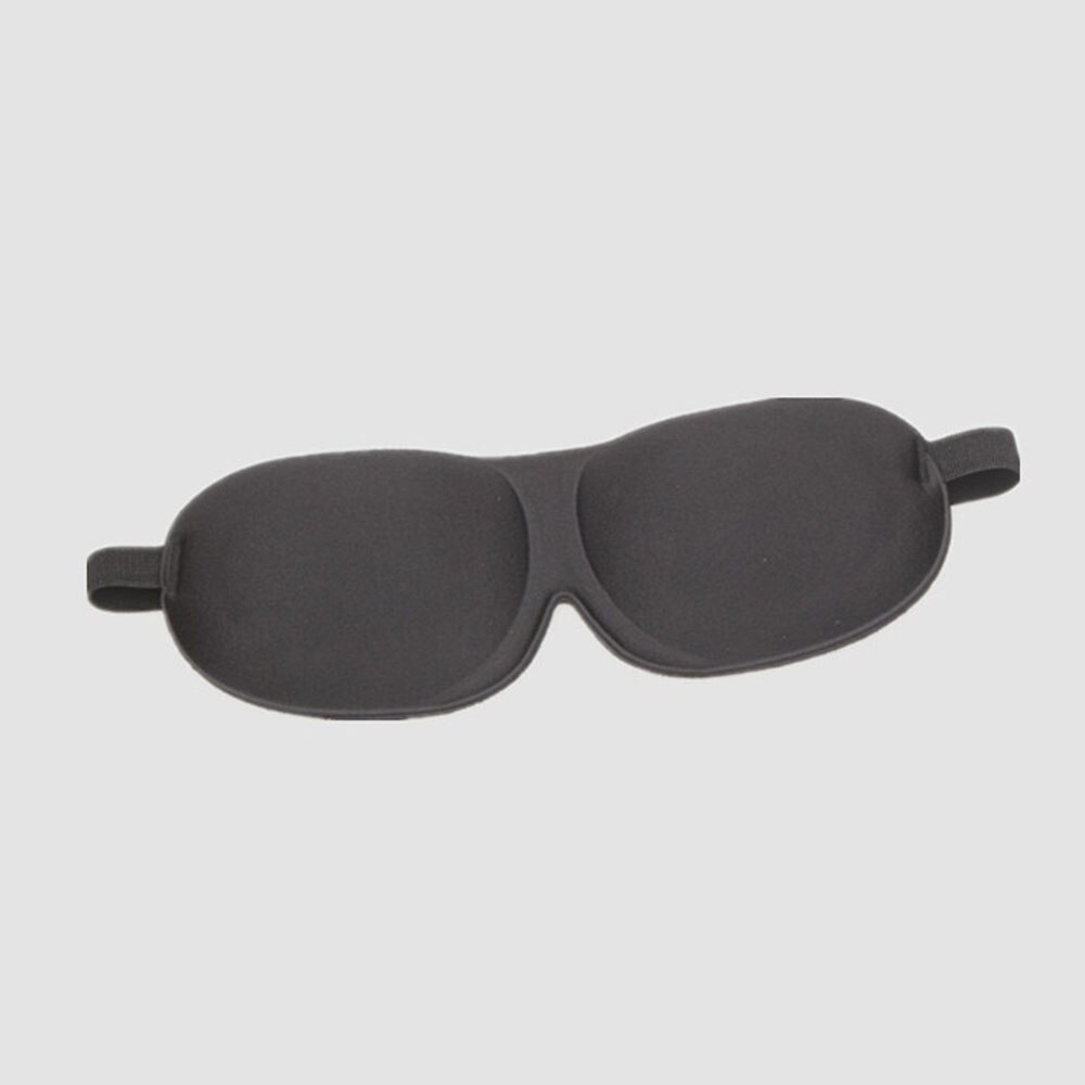 Mascarilla para dormir venda visera con los ojos vendados para el cuidado de la salud, viajes, Ayuda de sueño relajado, accesorios: Black