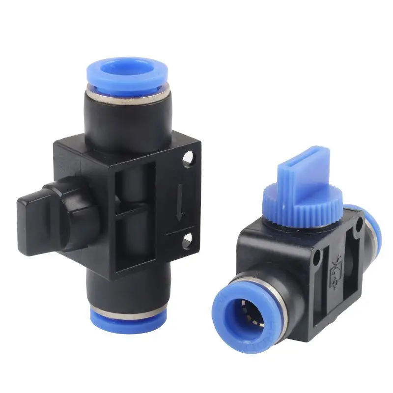 Pneumatische passend zu, 2-Wege-Schnellkupplung, Rohrschlauch, 4 mm, 6 mm, 8 mm, 10 mm, 12 mm, 16 mm, Luft-Pneumatik-Teile, Verbindungsstück