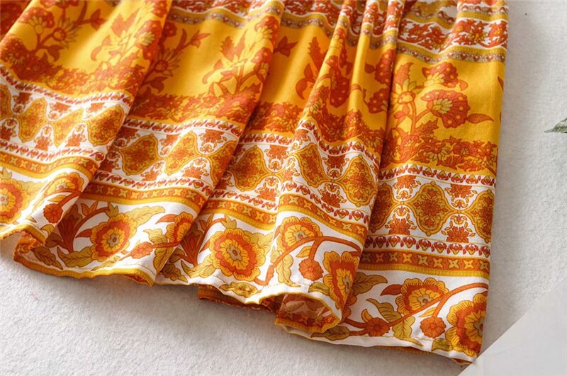 KatieJ Esme Vintage Bunches Maxi Skirt main image 1