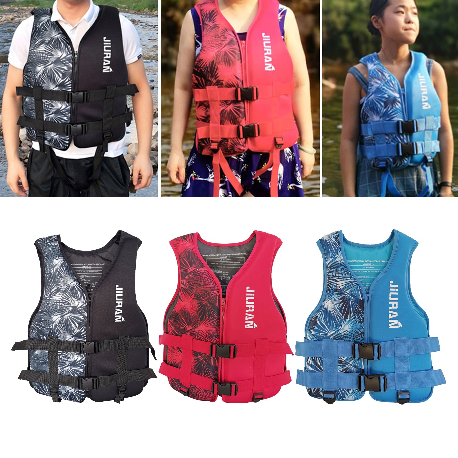 Adults Vest Kayak Buoyancy Aid Safe Sailing Watersport