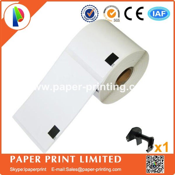 1 ROLL DK11202 DK 11202 BROTHER COMPATIBLE LABELS free send 1 piece reuseable plastic frame etiquette