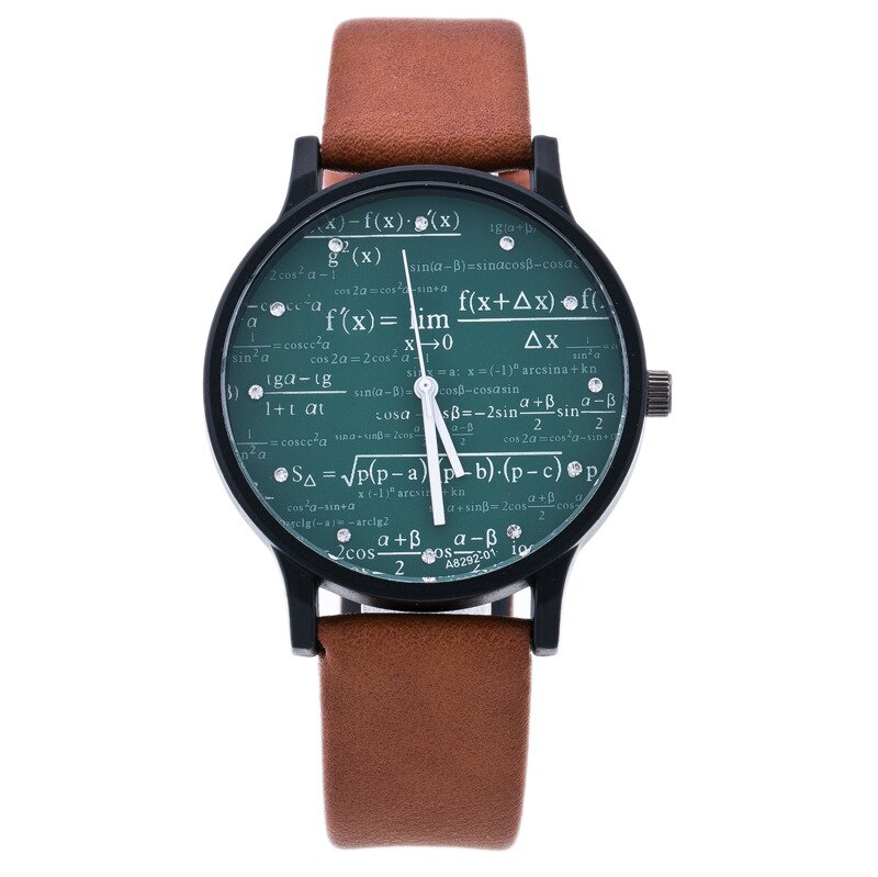 Herenhorloges leer herenpolshorloge sporthorloge voor heren mannelijk klok relogio masculino montre homme reloj hombre: Bruin