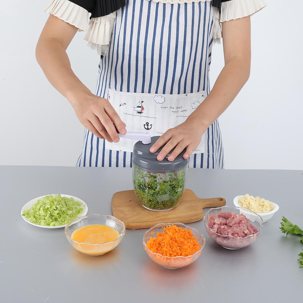 Stainless Steel Meat Grinders Hand-Cranked Fruit Vegetable Pulverizer Mincer Grinding Machine Kitchen Cooking Tool