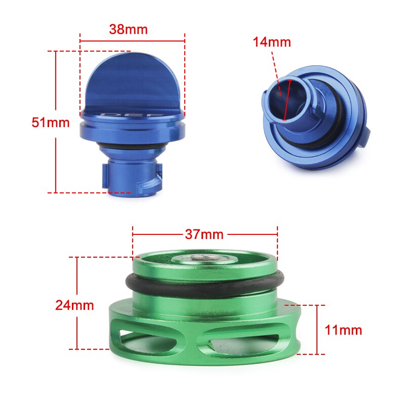 DEF and DIESEL Diesel Fuel Cap Automotive Replacement Fuel Tank Cap Aluminum alloy For Dodge RAM TRUCK 1500 2500 3500