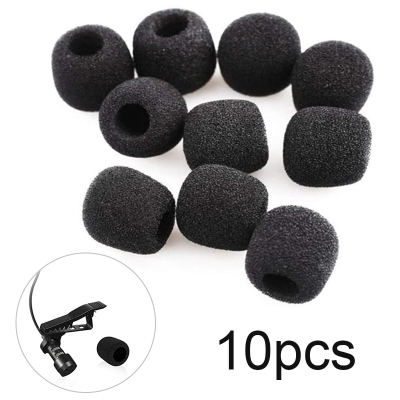Mini Microfoon Cover Headset Vervanging Foam Mic Cover Voorruit