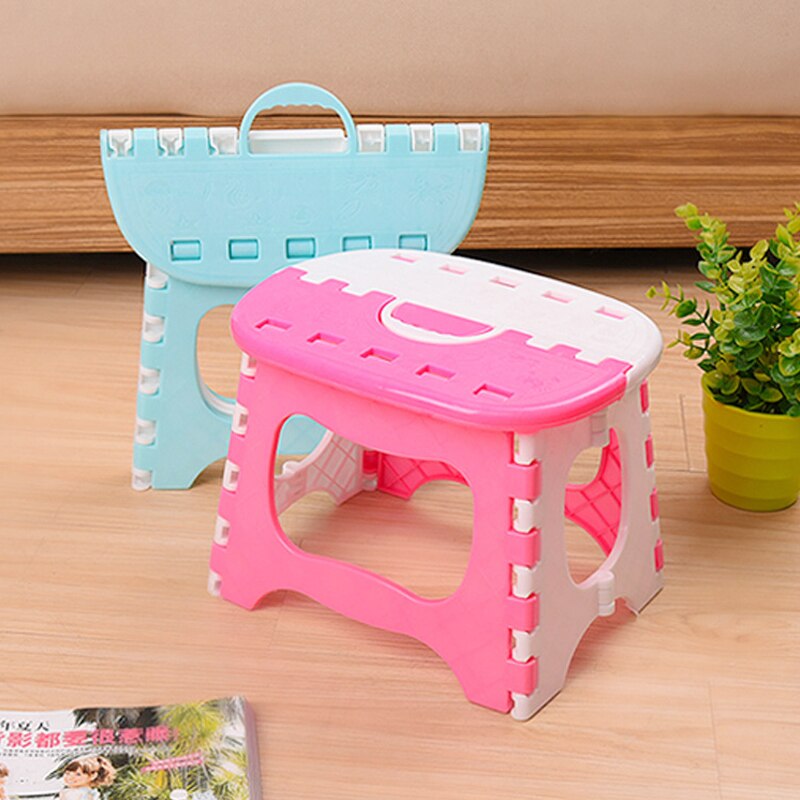 Mini sillas plegables para niños silla plegable portátil al aire libre niño Camping Picnic taburete de plástico plegable Mini silla de asiento