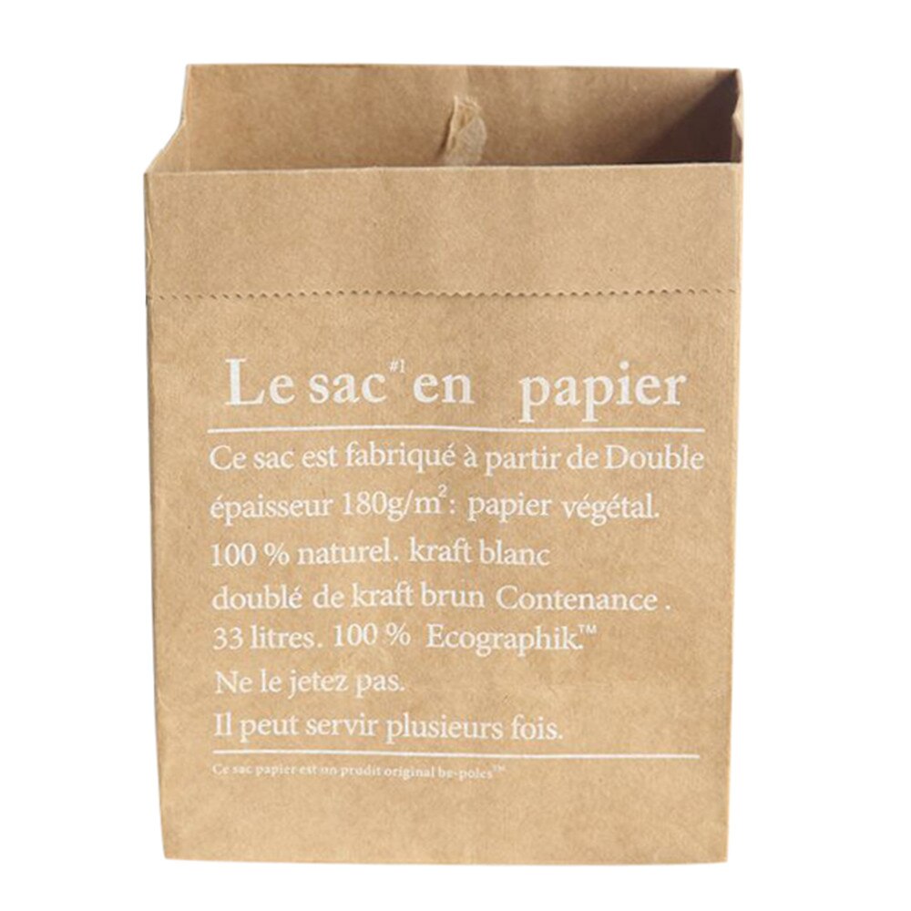 Nordic Style Vase Mini Storage Kraft Paper Bag Home Fruit Flower Wedding Party Xmas Scene Layout Window Display Accessorie #j2: A