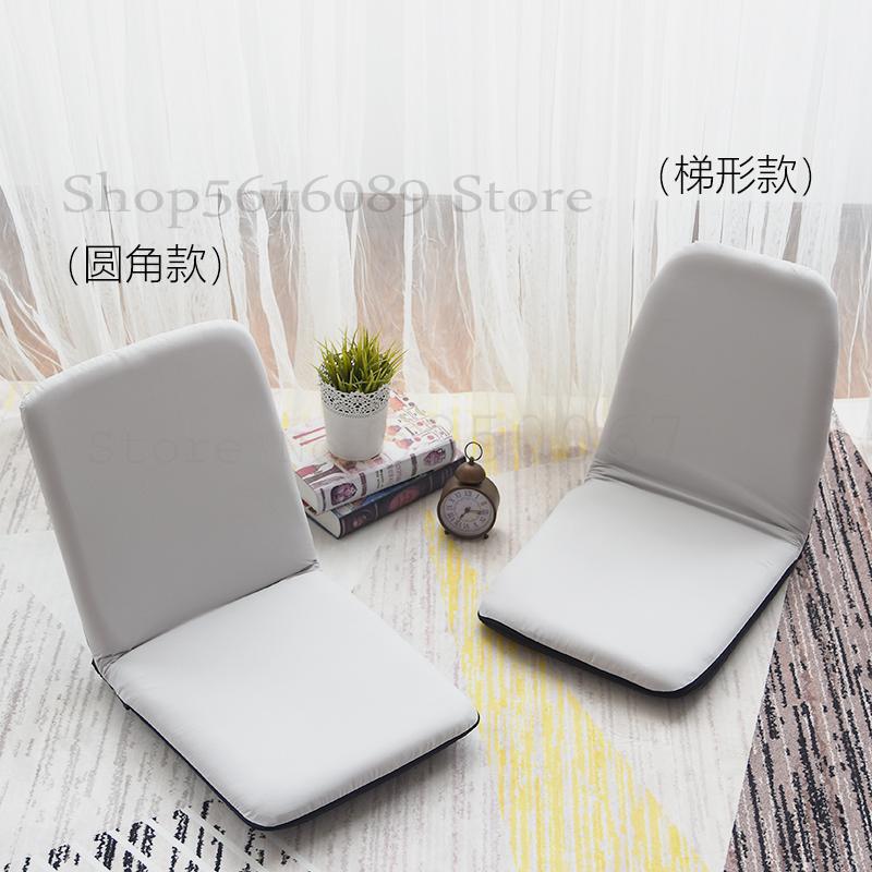 Sofá perezoso, Red de Tatami, balcón de ventana única roja, dormitorio recreativo, cama de dormitorio plegable, silla de respaldo: Model5
