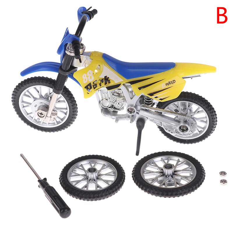 Mini Metal Finger Scooter Two Wheels Alloy Motorcycle Children Educational Toys Bikebicycle Model Toys Or Boys: B