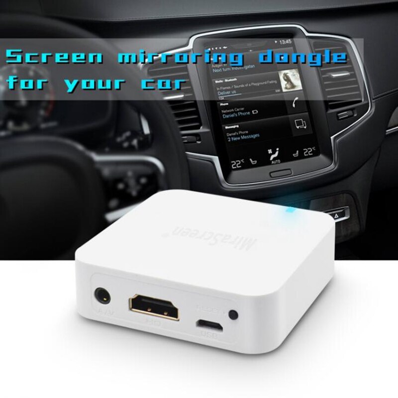 Mirascreen X7 Projector, Computer, Wifi Speler, Auto Telefoon, Screen Mirroring, Auto Met Screen Apparaat, av + Hdmi Dual Interface