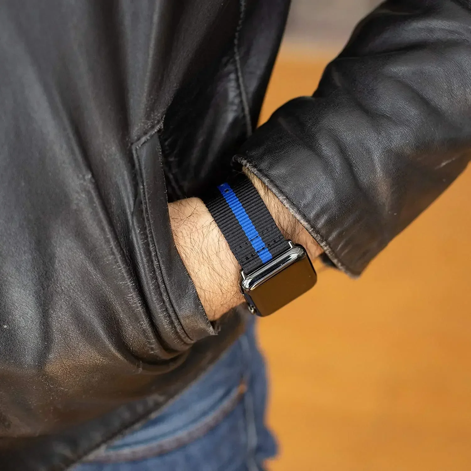 Nylon gevlochten band voor Apple Watch Band Ultra 2 49 mm 45 mm 41 mm 42 mm 44 mm 40 mm geweven armband voor Iwatch Series 9 8 7 6 SE 5 4 3 2