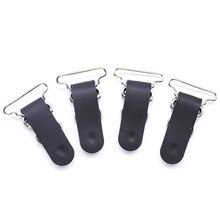 alisikee 2 stuks verstelbare hartvormige been kousenband met anti-slip clips, elastische gothic dij ring kousenband voor vrouwen, Zwart, one size