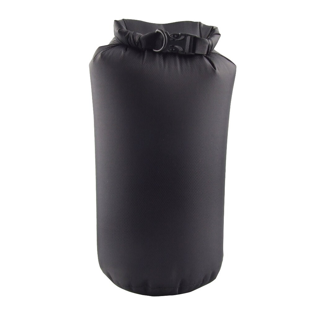 6L/12L/75L Waterproof Compression Dry Bag Roll Top Sack for Camping Floating for Camping Watersports Swimming Rafting Kayaking: Black 6L