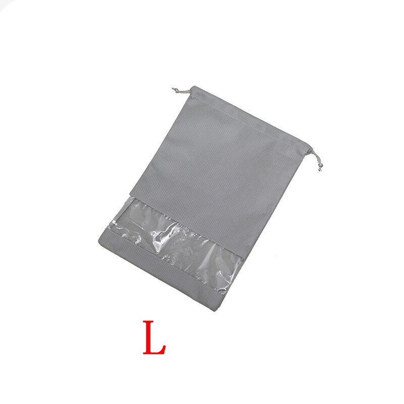 Athletic Bags Sport Non-Woven Fabric Storage Shoes Bag Women Men Dustproof Cover Waterproof Drawstring Backpack Outdoor Travel: L