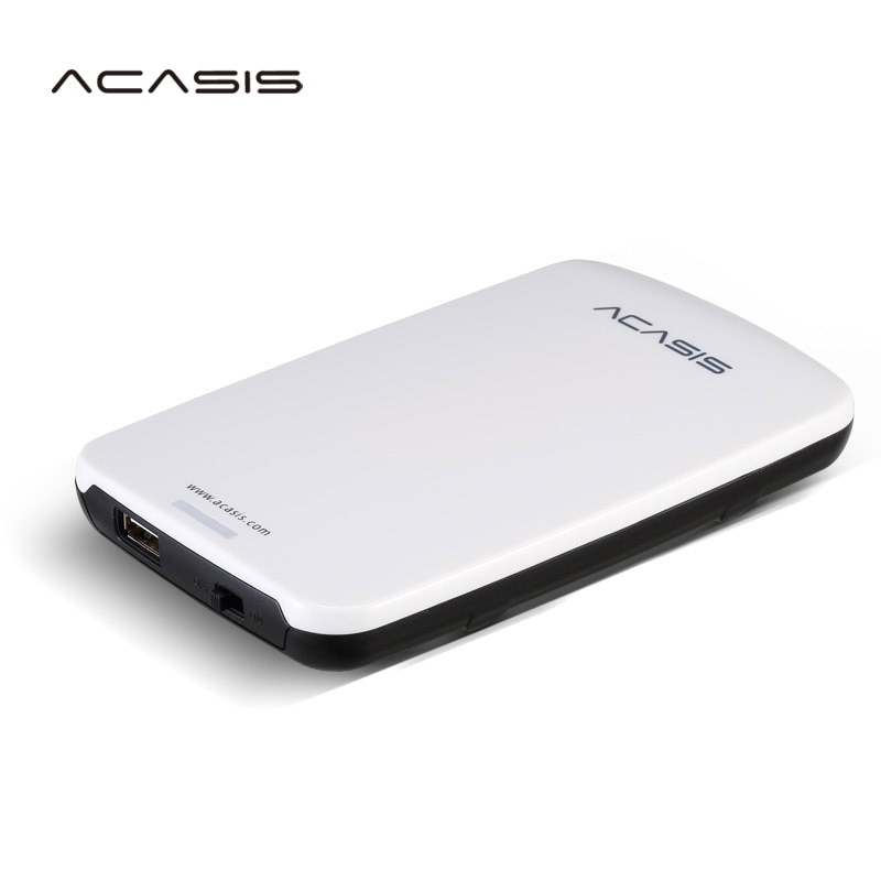 Frete grátis na venda 2.5 acacacasis original 1tb de armazenamento usb2.0 hdd disco rígido móvel disco rígido externo tem interruptor de energia