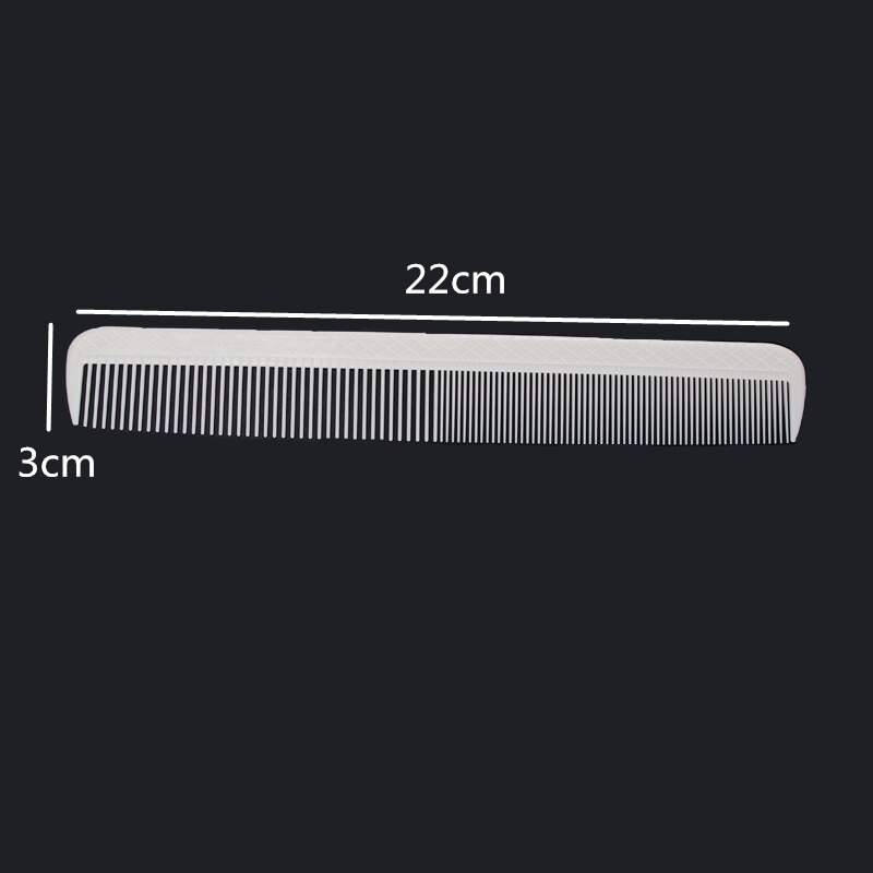 Salon Hairdresser Cutting Hair Comb Barber Special Anti-Static Comb Barber Hairdressing Hair Care Styling Tool: SZ007-White-01