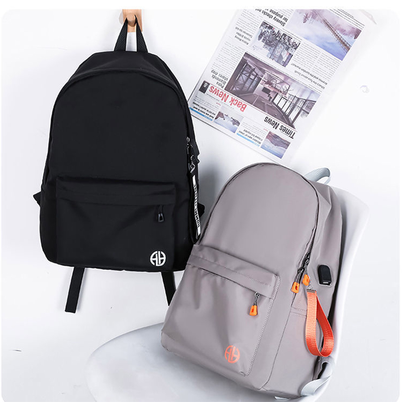 Men Backpack School Bags for Teen Boys Middle Student Casual USB Backpack Large Capacity