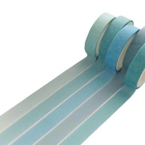 5 rouleaux/Ensemble BRICOLAGE Washi Ruban Auto-Adhésif Facile à Déchirer multi-usage Facilement Déchiré Washi pour Planificateur Fournitures: 9