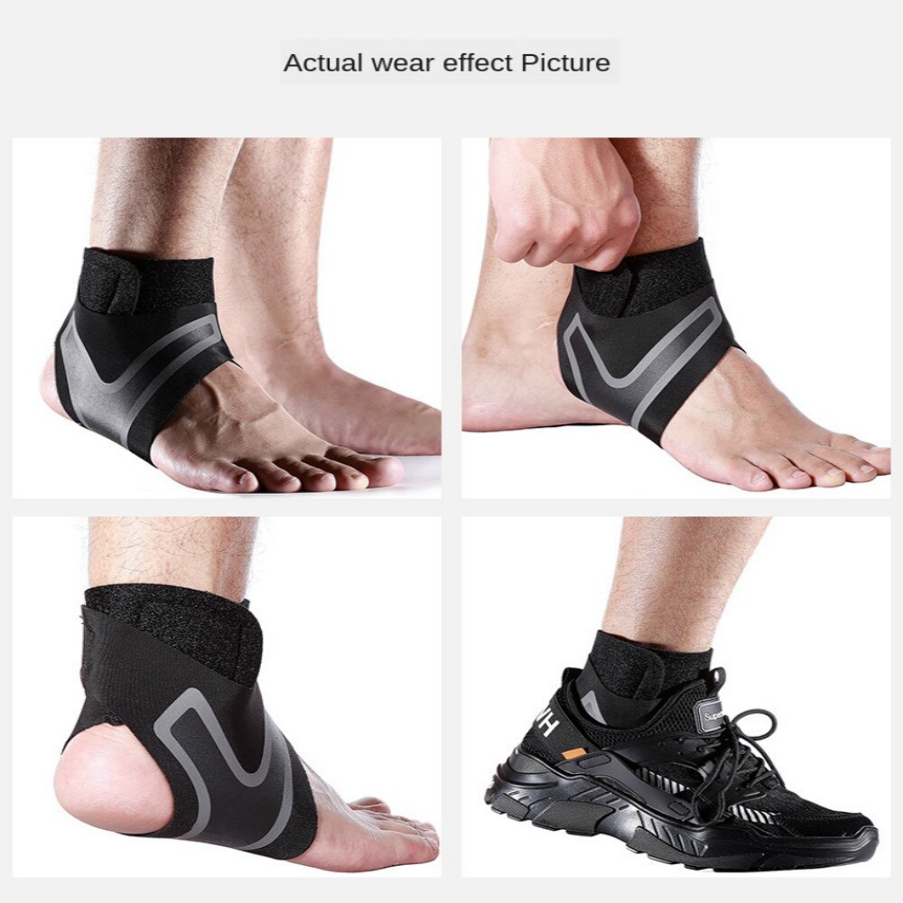 1 PC Sports Ankle Fitness Gym High Protect Gear Elastic Foot Weights Wraps Equipment Running Basketball Ankle Brace Support