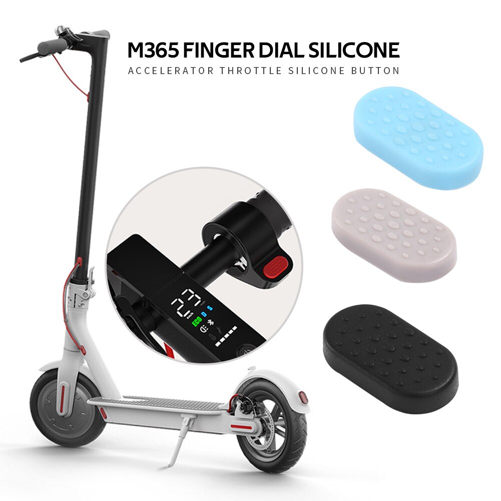 Peças de scooter elétrico acelerador silicone caso protetor elétrico elemento decoração para ninebot max g30 scooter acessórios