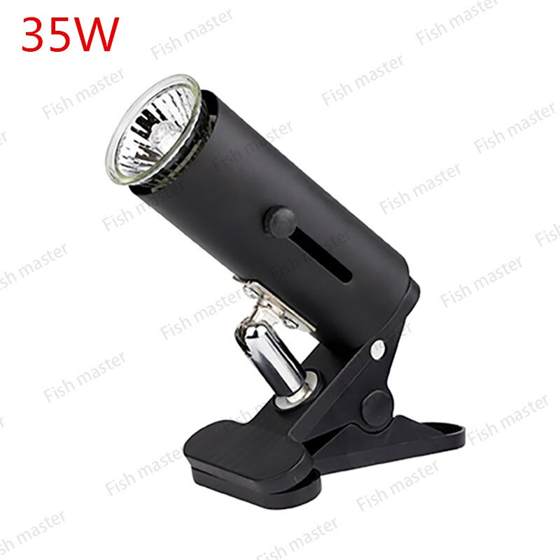Luz LED de agua dulce para acuario Kaiser, Mini tanque de Acuario, lámpara fluorescente Universal de alta potencia con Clip para tortuga: Black LED S