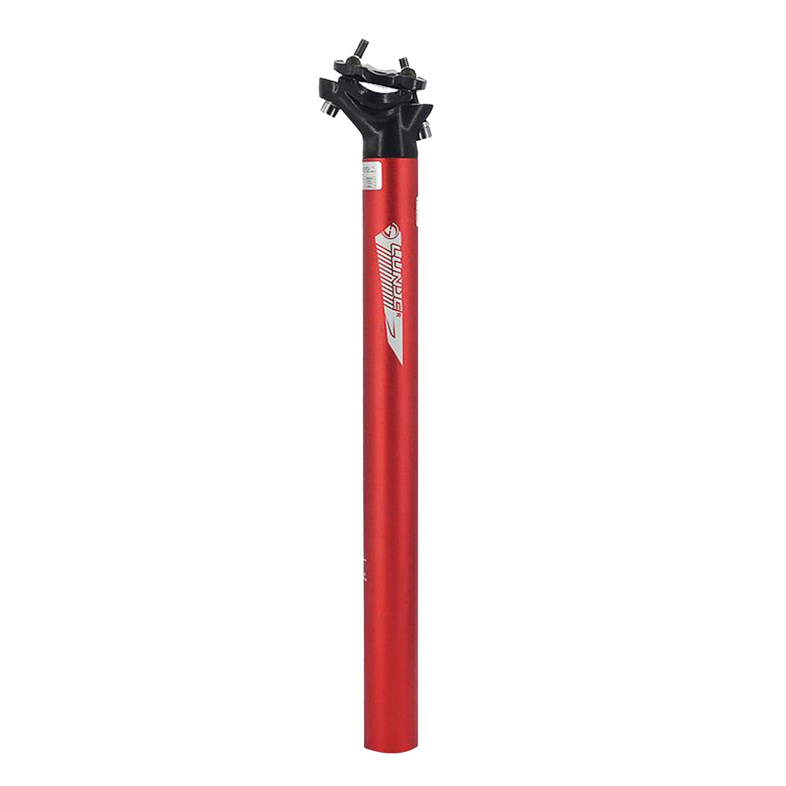 Amortiguador de tija de sillín de aluminio, poste de asiento para bicicleta de montaña, 27,2, 30,9, 31,6x400mm