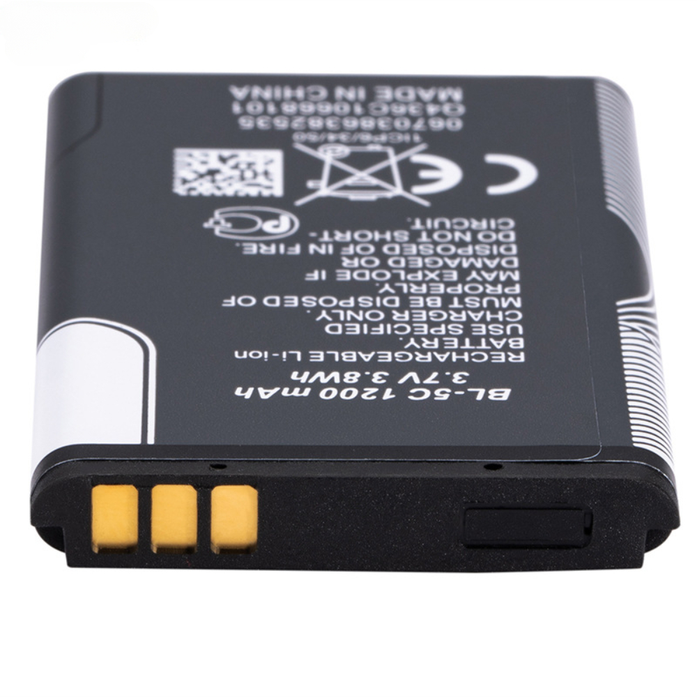BL-5C Phone Battery BL5C BL 5C Battery for Broadcast Radio / Nokia 2112 2118 2255 2270 2280 2300 2600 2610 3125 3230