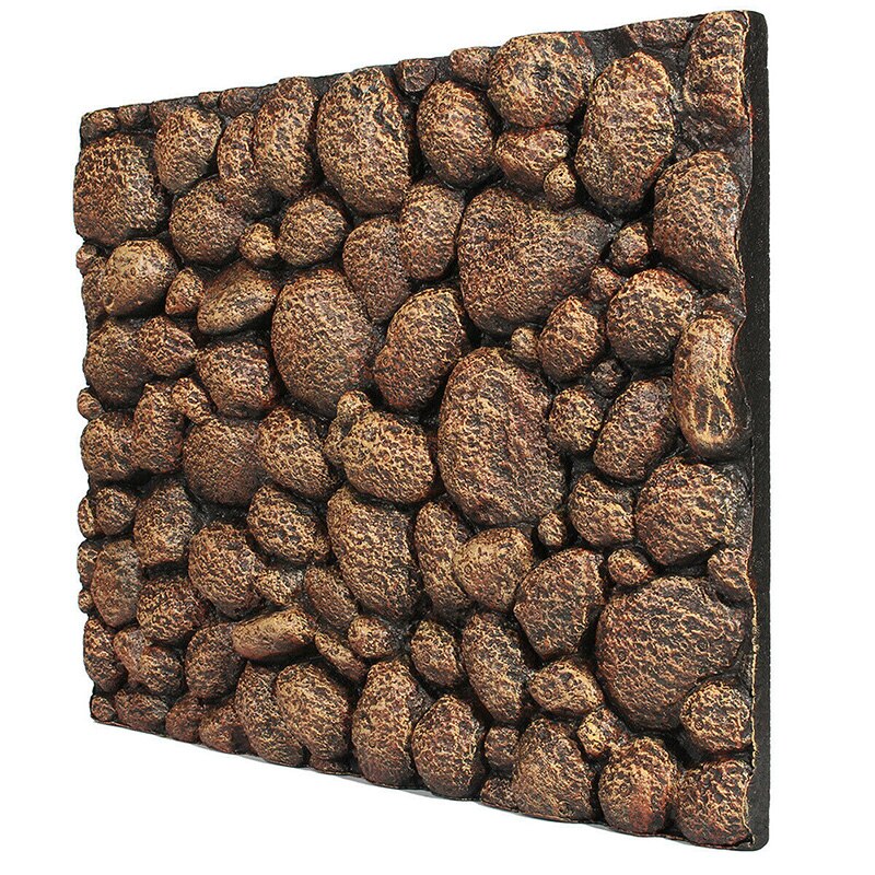 1 st akvarium bakgrund vägg 3d reptil terrarium vivarium akvarium skum sten sten 60 x 45 x 3cm