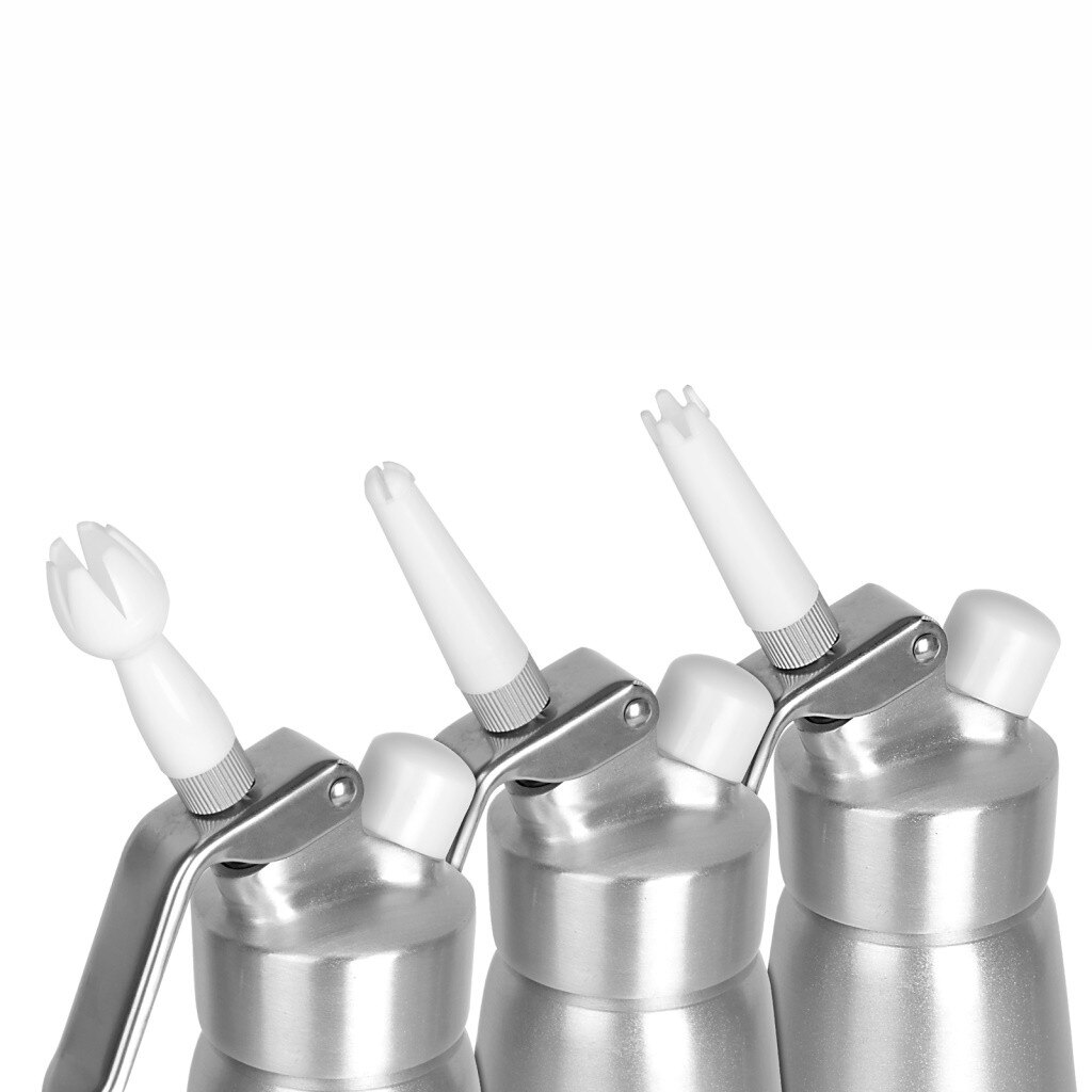 Whipped cream dispenser 500ml Stainless Steel Whipped Cream Dispenser Included Decorating Nozzles 500ml #2030