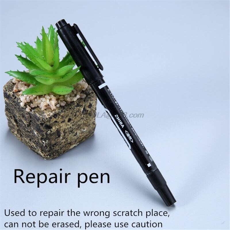 Schilderij Tekening Scratch Arts Set Met Stok Schraper Pen Borstel Voor Scratch Sketch Art Papers Boards Gereedschap Diy: F