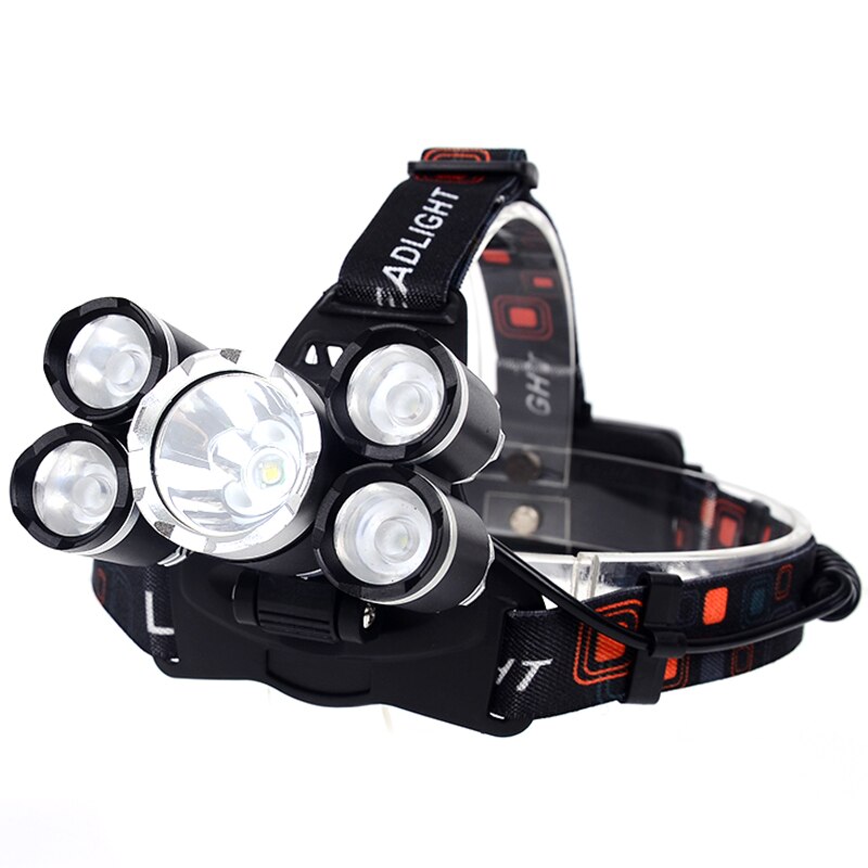 LED Scheinwerfer Jagd draussen scheinwerfer CREE XML 3/5 LED T6 Kopf Lampe Taschenlampe Torchhead licht mit 18650 batterie AC/ DC ladegerät