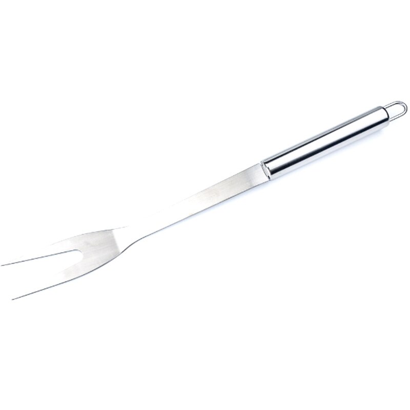 Batterie de cuisine en acier inoxydable 3 pièces boîte en aluminium ensemble de gril Barbecue outil combinaison ensemble avec boîte en aluminium